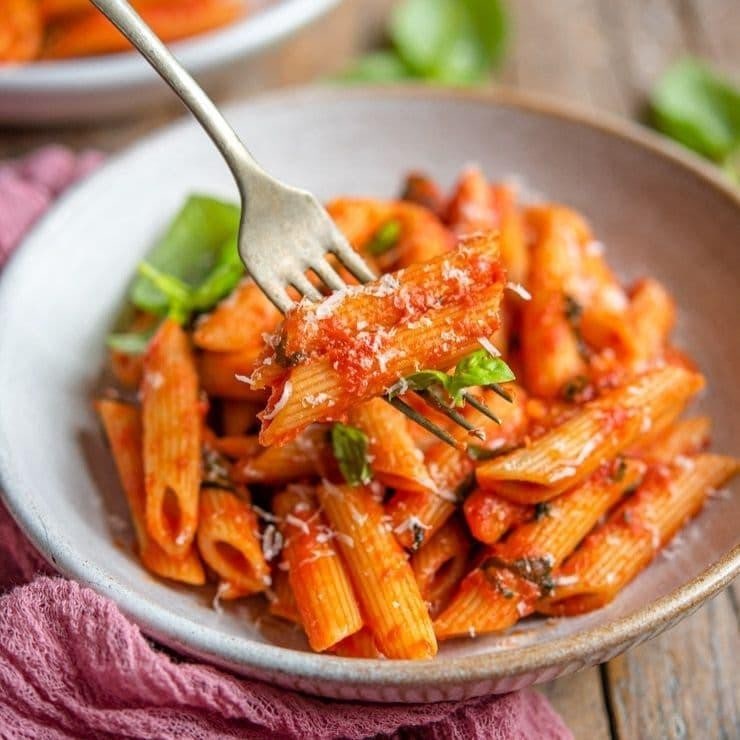Tomato Penne Pasta