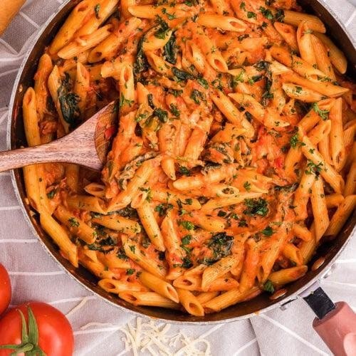Rosé Penne Pasta
