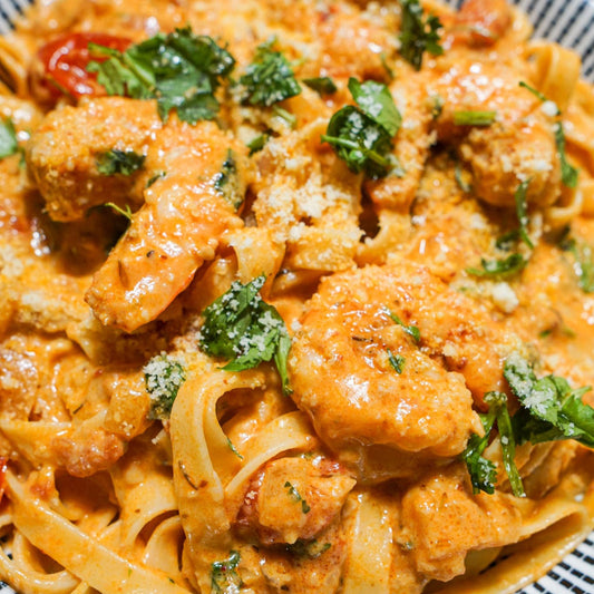 Shrimp Rosé Penne Pasta