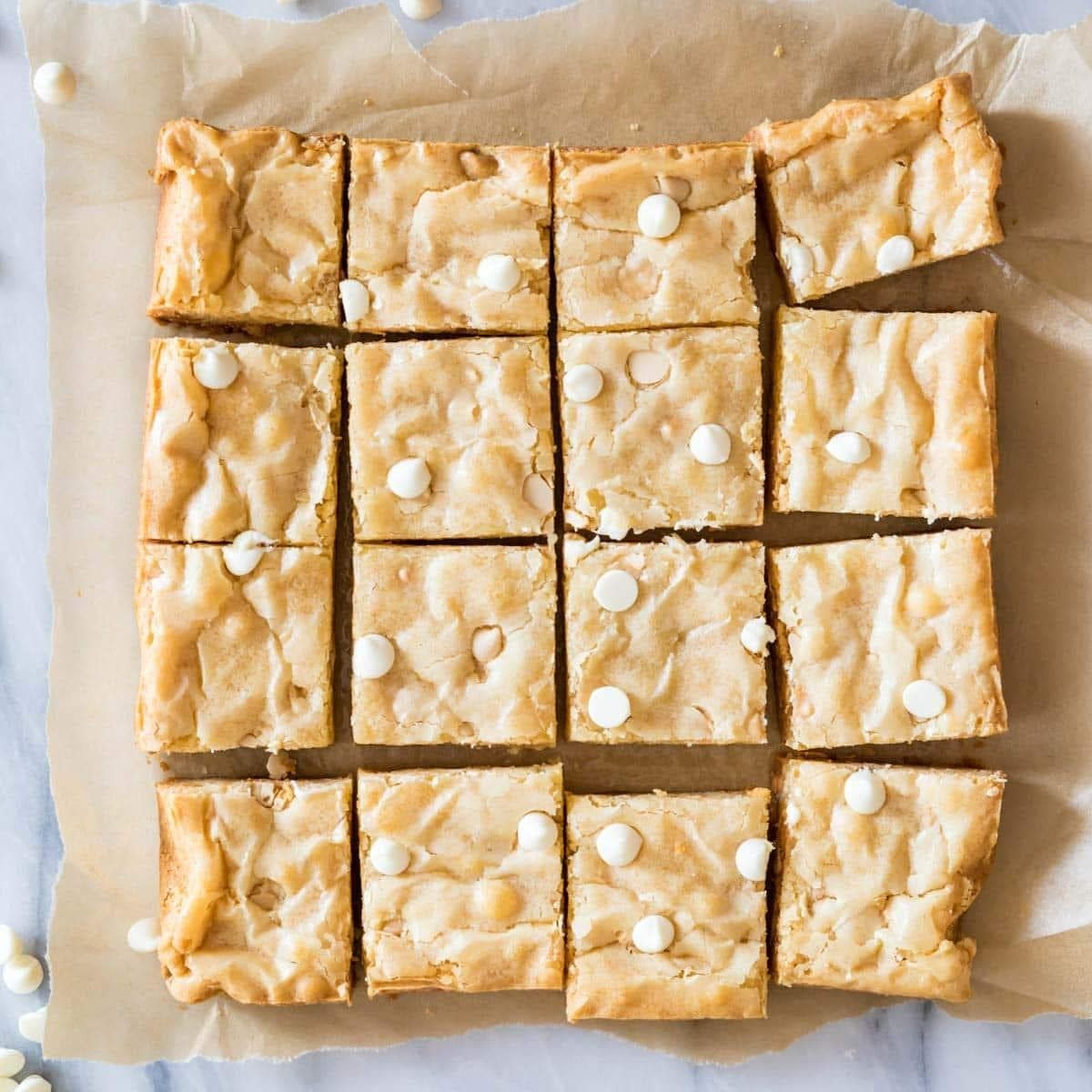 White Chocolate Brownies