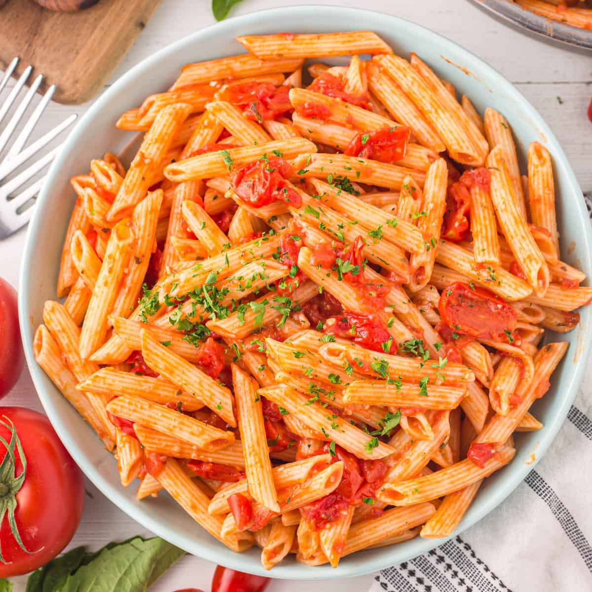 Tomato Penne (No Meat, No Dairy)